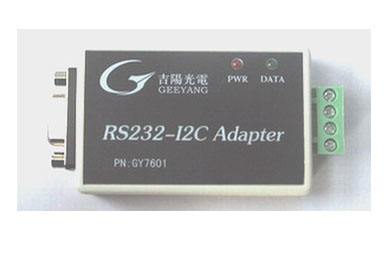 GY760X RS232轉(zhuǎn)I2C接口適配器  (1-16路I2C)具體型號：GY7601/GY7602/GY7604/GY7608/GY7616